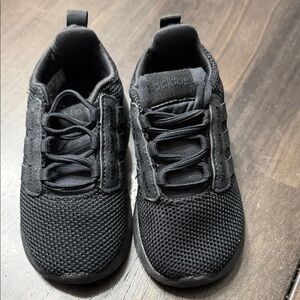 Adidas Kids All-Black Sneakers